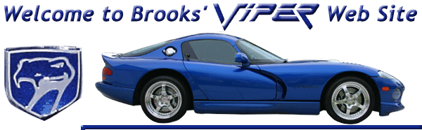 Brooks's  Dodge Viper GTS Website